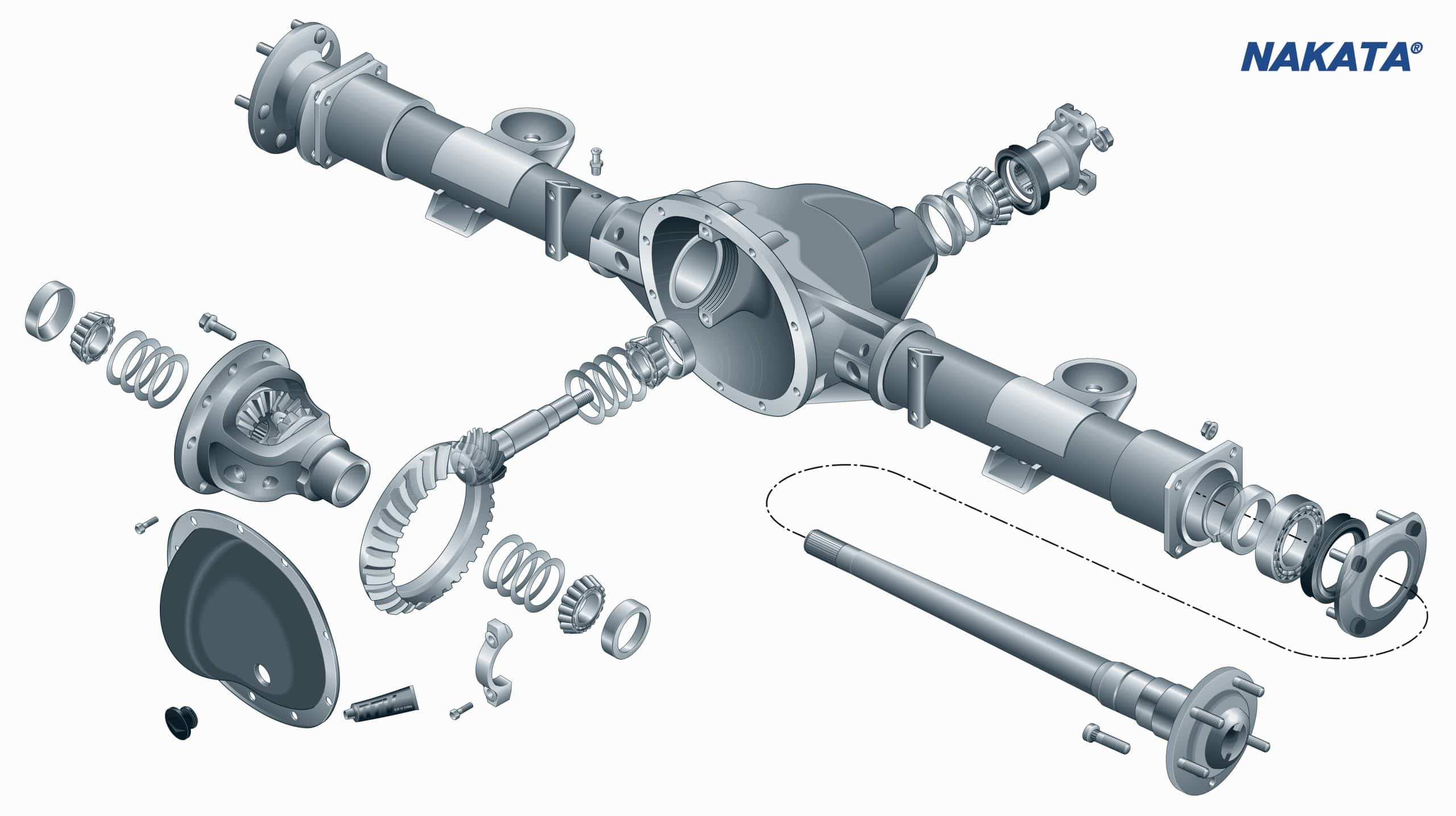 Descubra como o eixo diferencial funciona em caminhonetes e picapes