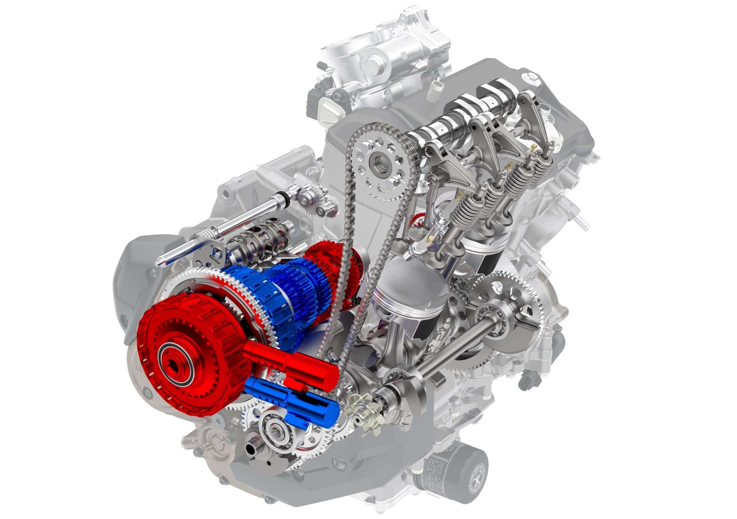 O câmbio de dupla embreagem nas motocicletas de alta cilindrada