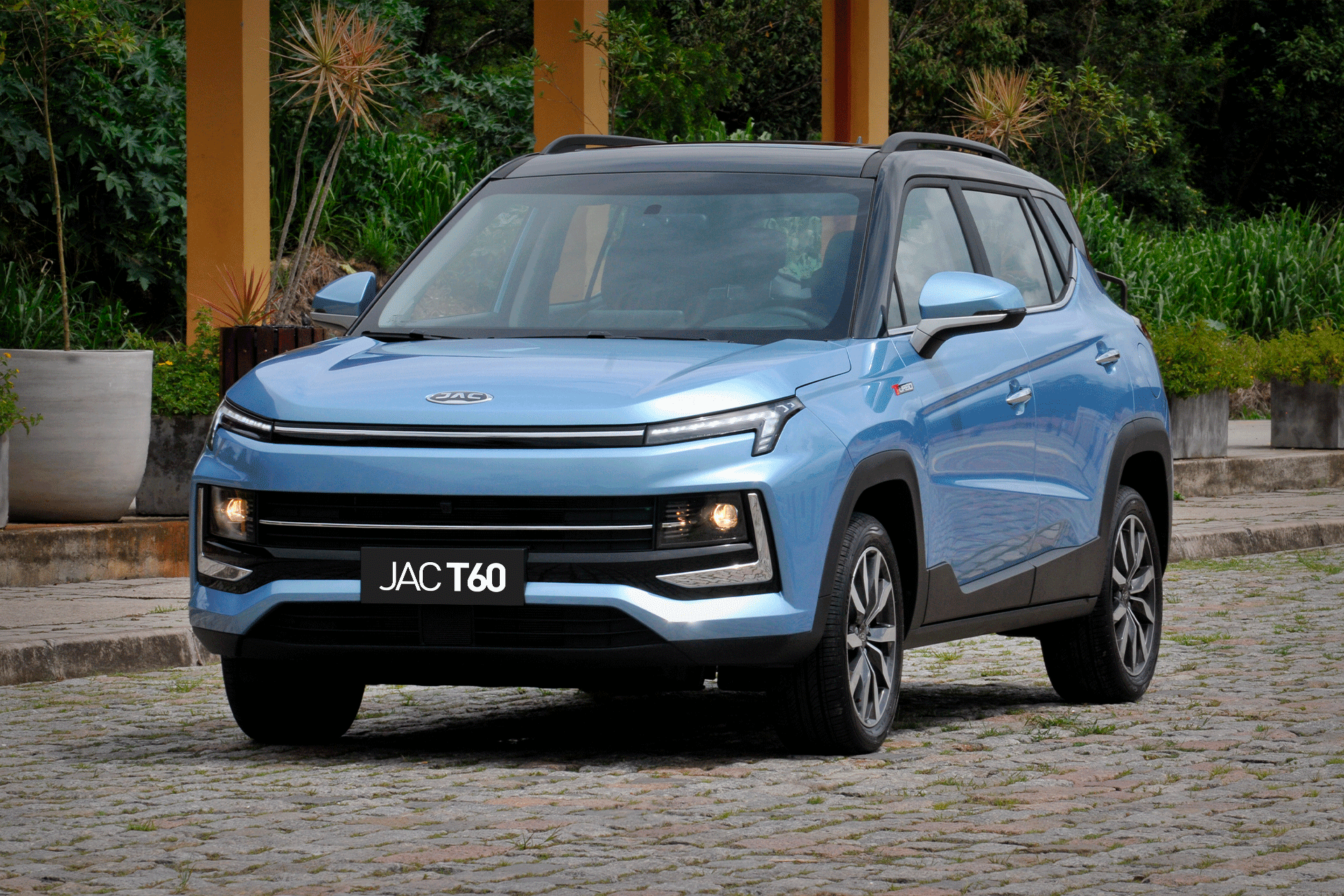 O design marcante do JAC T60